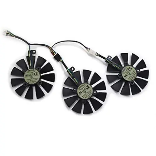 inRobert 87mm T129215SU Graphics Card Cooling Fan for ASUS Strix GTX980Ti/R9390/RX480/RX580 Video Card Cooler (Fan-3pcs) inRobert 87mm T129215SU Graphics Card Cooling Fan for ASUS Strix GTX980Ti/R9390/RX480/RX580 Video Card Cooler (Fan-3pcs)