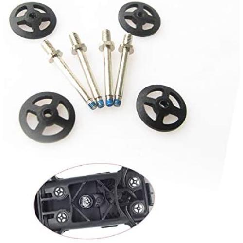 Parts & Accessories Replacement Metal Shaft + Fixed Wheel Kit for Parrot Bebop 2 Drone AN88 - (Color: Black)