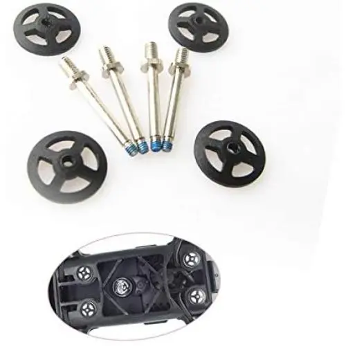 Parts & Accessories Replacement Metal Shaft + Fixed Wheel Kit for Parrot Bebop 2 Drone AN88 - (Color: Black)