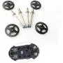 Parts & Accessories Replacement Metal Shaft + Fixed Wheel Kit for Parrot Bebop 2 Drone AN88 - (Color: Black)