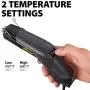 Wagner Spraytech 0503038 Redesigned HT400, Dual Temperature Hot Air Tool 680 and 450 degrees, Shrink Tubing, Embossing, Craft Projects, sticker removal Heat Gun, Basic pack