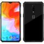OnePlus 6 case,Simicoo OnePlus 6 Hybrid Metal Bumper Anti-Scratch HD Transparent Gorilla Glass Black Cover Ultra Slim Tough Shockproof Heavy Duty case for OnePlus 6 1+6 (Black, OnePlus 6)