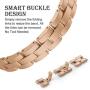V-MORO Jewelry Bangle Compatible with Galaxy Watch 42mm Bands/Active 44mm 40mm/Samsung Galaxy Watch3 41mm Band Rose Gold Women 20mm Bling Metal Stainless Steel Replacement for Samsung Galaxy Watch 42mm R810 Rose Gold