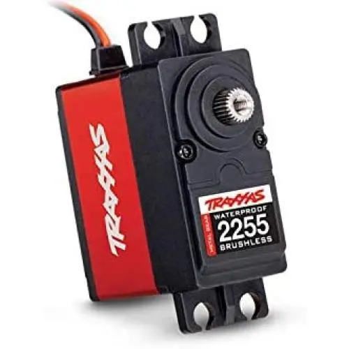 Traxxas 2255 Waterproof Metal Gear Aluminum Servo Digital High-Torque 400 Brushless, Red
