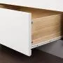 Prepac Full Mates Platform Storage Bed with 6 Drawers, White