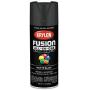Krylon K02732007 Fusion All-In-One Spray Paint for Indoor/Outdoor Use, Matte Black