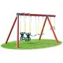 Eastern Jungle Gym Easy 1-2-3 90° A-Frame Swing Set Bracket Heavy Duty for Ez, Simple Install - DIY Swing Set Parts