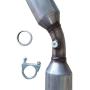 Front Catalytic Converter Exhaust Manifold Fit for 2003-2008 Pontiac Vibe & Matrix Corolla 1.8L L4(Replacement for Part Number:53717)