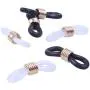 Jdesun 20 Pieces Eyeglass Chain Ends,Adjustable Rubber Ends Connectors for Eye Glasses Holder Necklace Chain Jdesun 20 Pieces Eyeglass Chain Ends,Adjustable Rubber Ends Connectors for Eye Glasses Holder Necklace Chain