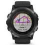 Garmin fenix 5 Plus, Premium Multisport GPS Smartwatch, Features Color Topo Maps, Heart Rate Monitoring, Music and Contactless Payment, Black with Black Band