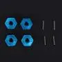 Hubs Nut, 5MM Aluminum Alloy Wheel Hex Mount Hubs Nut RC Car Wheel Hex Mount Hubs with Pins Fit for WLtoys 1/14 144001(Blue1266B) Hubs Nut, 5MM Aluminum Alloy Wheel Hex Mount Hubs Nut RC Car Wheel Hex Mount Hubs with Pins Fit for WLtoys 1/14 144001(Blue1266B)