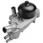 Doogo AW5081 Professional Water Pump with Thermostat Inlet Housing Seals and Metal Gasket Compatible with Chevrolet Camaro Corvette Pontiac GTO 5.7L V8 Engine Doogo AW5081 Professional Water Pump with Thermostat Inlet Housing Seals and Metal Gasket Compatible with Chevrolet Camaro Corvette Pontiac GTO 5.7L V8 Engine