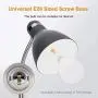 LEPOWER Metal Floor Lamp, Adjustable Goose Neck Standing Lamp with Heavy Metal Based, Torchiere Light for Living Room, Bedroom, Study Room and Office LEPOWER Metal Floor Lamp, Adjustable Goose Neck Standing Lamp with Heavy Metal Based, Torchiere Light for Living Room, Bedroom, Study Room and Office