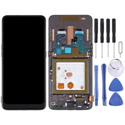 LIYONG Replacement Spare Parts LCD Screen and Digitizer Full Assembly with Frame for Samsung Galaxy A80 Repair Parts (Color : Black)