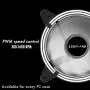 EZDIY-FAB 120mm PWM White LED Fan, Dual-Frame LED Case Fan for PC Cases, High Airflow Quiet,CPU Coolers, and Radiators,4-Pin-3-Pack… EZDIY-FAB 120mm PWM White LED Fan, Dual-Frame LED Case Fan for PC Cases, High Airflow Quiet,CPU Coolers, and Radiators,4-Pin-3-Pack…