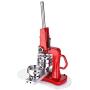 Yescom 2 1/4 inch 58mm Button Badge Maker Punch Press Machine with 1000 Pcs Pin-back Button Parts and Circle Cutter