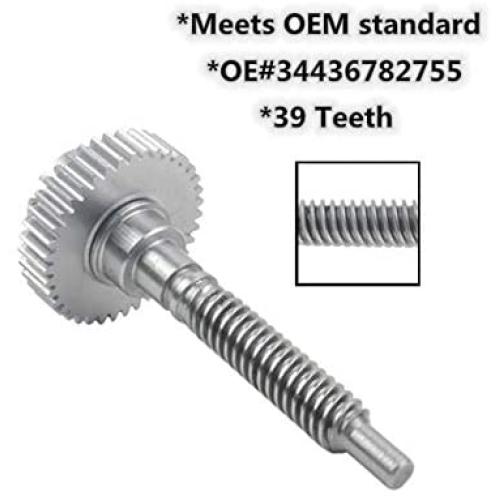 SCSN Metal Parking Brake Gear Actuator Repair KIt with 39 Teeth Part#34436782755 for B-M-W E65 E66 745i 4.4L 2002-2005 Parking Brake Gear Actuator Kit