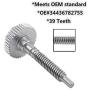 SCSN Metal Parking Brake Gear Actuator Repair KIt with 39 Teeth Part#34436782755 for B-M-W E65 E66 745i 4.4L 2002-2005 Parking Brake Gear Actuator Kit