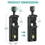 Neewer 100mm Professional Rail Nodal Slide Metal QR Plate Clamp for Camera with Arca Swiss Compatible for Tripod Ballhead Quick Release Neewer 100mm Professional Rail Nodal Slide Metal QR Plate Clamp for Camera with Arca Swiss Compatible for Tripod Ballhead Quick Release