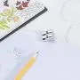 Mr. Pen Handheld Metal Pencil Sharpener with 2 Holes, Pack of 6 Mr. Pen Handheld Metal Pencil Sharpener with 2 Holes, Pack of 6
