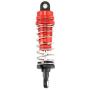 Jaimenalin 4Pcs Metal Shock Absorber Damper Replacement Accessory Fit for WLtoys 144001 1/14 4WD RC Drift Racing Car Parts,Red