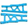 Dilwe RC Car Suspension Arm, Aluminium Alloy Front Rear Universal Suspension Arm for Traxxas Slash 1/10 Scale RC Car Upgrade RC Model Part Accessory(Blue)