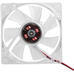 Richer-R Cooling Fan LED,80mm LED Light 12V 4Pin Mute PC Case Cooling Fan Computer Cooler with a 4 Pin Power Interface (Blue)