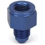 Oil Inlet Restrictor, Premium Metal 4AN Inline Oil Inlet Restrictor Straight Fitting 4AN Male to 4AN Female 0.035in
