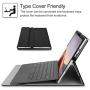 Fintie Case for New Microsoft Surface Pro 7 / Pro 6 / Pro 5 / Pro 4 / Pro 3 12.3 Inch Tablet - Multiple Angle Viewing Portfolio Business Cover, Compatible with Type Cover Keyboard (Black)