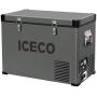 ICECO VL45 Portable Refrigerator with SECOP Compressor, 45Liters Platinum Compact Refrigerator, DC 12/24V, AC 110-240V, 0℉ to 50℉, Home & Car Use (without Insulated Cover)