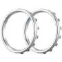 eXtremeRate Matte Chrome Silver Accent Rings Accessories for Xbox One Elite, Elite Series 2 Controller, Replacement Parts Profile Switch Buttons for Xbox One Elite Controller - Pack of 2 eXtremeRate Matte Chrome Silver Accent Rings Accessories for Xbox One Elite, Elite Series 2 Controller, Replacement Parts Profile Switch Buttons for Xbox One Elite Controller - Pack of 2