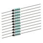 RuiLing 10-Pack Metal Thermal Fuse Thermal Cutoffs for Transformer Motor Electric Industrial Household Appliances Thermal Fuse SF169E-172 Degree Celsius 10A/250V