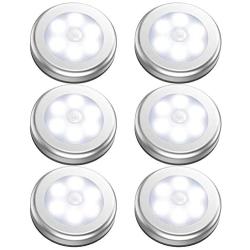 GAGAYA Battery Operated Motion Sensor Light Indoor, LED Closet Lights, Battery Night Light Wireless, Stick on Wall Lamps for Pantry, Cabinet, Wardrobe, Kitchen, Stairs, Steps, Hallway