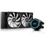 DeepCool Gammaxx L240 RGB V2 Cooling System Anti-Leak Radiator 240mm Liquid Heatsink RGB 12V 4-Pin Compatible Intel 115X/2066 and AMD AM4