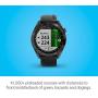 Garmin Approach S40, Stylish GPS Golf Smartwatch, Lightweight with Touchscreen Display, Black