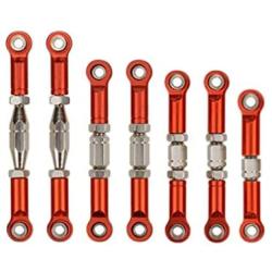 YU-NIYUT 1Set Metal Steering Servo Linkage Pull Rod for 1/14 Wltoys 144001 RC Car Repair Parts Accessories, Modification Fun & RC Lovers Choice