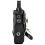 Turtleback Case Made for Unication G4 G5 Voice Pager Fire Radio Phone Black Leather Fitted Case with Heavy Duty Metal Ratcheting Removable Belt Clip