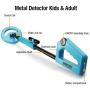allsun Handheld Metal Detector Junior Kids Education Exploration DIY Toy Color Blue