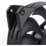 Case Fans, Supertimes Ultra Quiet Silent 9-Blade PC Cooling Fans 120 mm Long Life High Performance with Anti-Vibration Pads Black 3 Pack