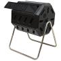 FCMP Outdoor IM4000 Tumbling Composter, 37 gallon, Black