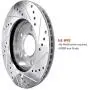 For 1994-2002 Mazda Miata R1 Concepts eLine Front Rear Drill/Slot Brake Rotors Kit + Ceramic Brake Pads For 1994-2002 Mazda Miata R1 Concepts eLine Front Rear Drill/Slot Brake Rotors Kit + Ceramic Brake Pads