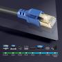 CAT 8 Ethernet Cable 10 ft, High Speed SSTP LAN RJ45 Cord, Internet Network UP for Router, Modem, Gaming, etc.