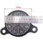 WOOSTAR Motorcycle Air Filter Made of CNC Metal Replacement for Harley Davidson Sportster XL883 XL1200 1988-2015 Air Cleaner