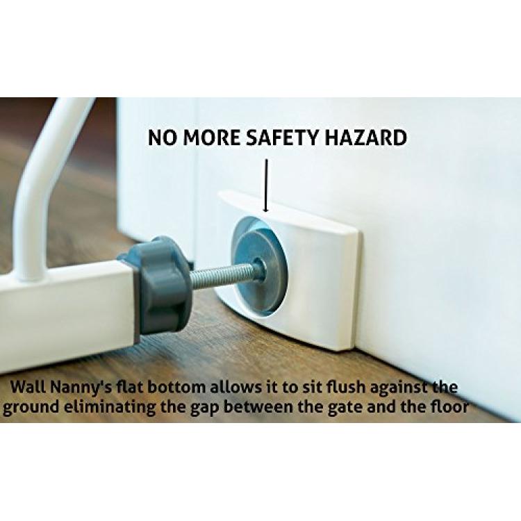 Wall Nanny - Baby Gate Wall Protector (Made in USA) Protect Walls ...