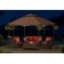 Sunjoy D-GZ076PST-D Madison Gazebo Softtop, Brown