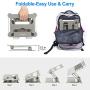 Urmust Laptop Notebook Stand Holder, Ergonomic Adjustable Ultrabook Stand Riser Portable Compatible with MacBook Air Pro, Dell, HP, Lenovo Light Weight Aluminum Up to 15.6&(Gray)