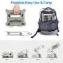 Urmust Laptop Notebook Stand Holder, Ergonomic Adjustable Ultrabook Stand Riser Portable Compatible with MacBook Air Pro, Dell, HP, Lenovo Light Weight Aluminum Up to 15.6&(Gray)