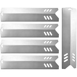 BBQration 15'' SSN159A Stainless Steel Heat Shields Plates Replacement Parts for Backyard BY13-101-001-13, BY16-101-003-01, Dyna-Glo DGF510SBP, Uniflame GBC1059WB, Better Homes & Gardens and More