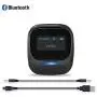 KWOK CHO Bluetooth 5.0 Transmitter Receiver for TV PC Home Stereo Audio,with Display Screen, 2-in-1 Wireless Bluetooth Adapter, Volume Control, aptX Low Latency for Car/Nintendo Switch (Black) KWOK CHO Bluetooth 5.0 Transmitter Receiver for TV PC Home Stereo Audio,with Display Screen, 2-in-1 Wireless Bluetooth Adapter, Volume Control, aptX Low Latency for Car/Nintendo Switch (Black)