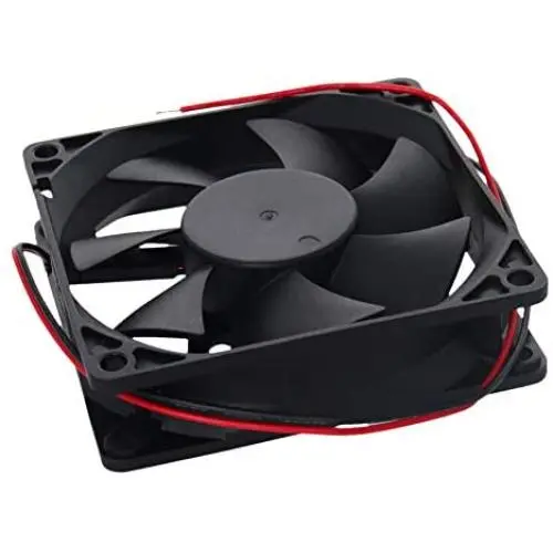 Fielect 12V Brushless DC Cooling Fan 80x80x20mm Mini Cooling Fan Long Life Sleeve Bearing Computer Case Cooling Fan,0.2A 1Pcs